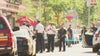 NYPD officer injured after being caught in Brooklyn gunfire