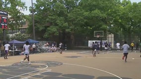 Rucker Park memorial honors high school basketball players killed by guns