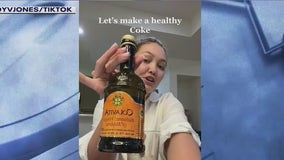 What are the ingredients in the 'healthy' Coca-Cola Tik Tok trend?