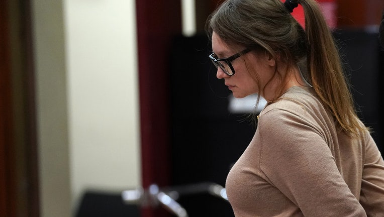 Anna Sorokin better known as Anna Delvey, is seen in the courtroom during her trial at New York State Supreme Court in New York on April 11, 2019. -(Photo by TIMOTHY A. CLARY/AFP via Getty Images)