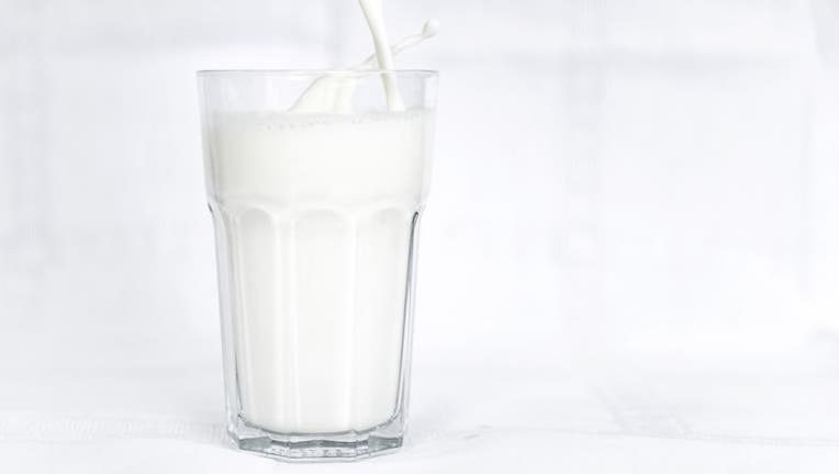 For World Milk Day - Glass with milk