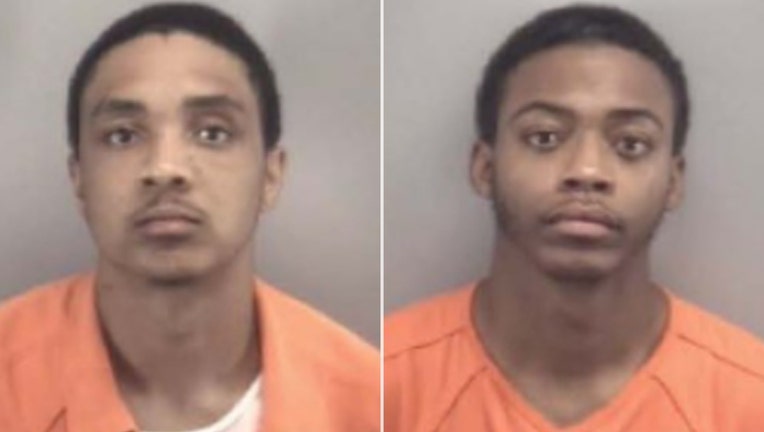 24-year-old Rashane Griffith (l) 21-year-old Devon Drumgoole (r)