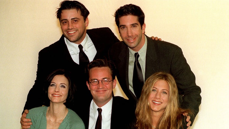 Cast of Friends during the landmark sitcom. (Photo by Neil Munns - PA Images/PA Images via Getty Images)