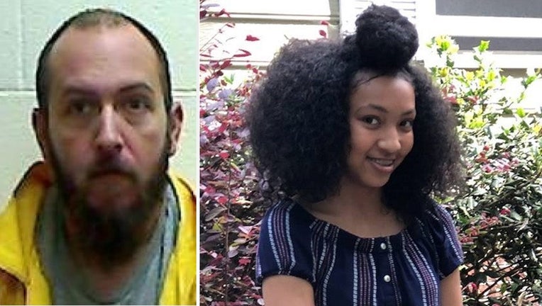 Joshua Lee Burgess (left) killed his daughter Zaria.