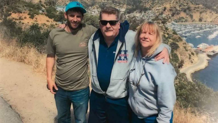 Marie Kuhnla and her family in an undated photo. From left to right: Rick Kuhnla Jr., Rick Kuhnla Sr. and Marie Kuhnla. (Courtesy: Kuhnla family)