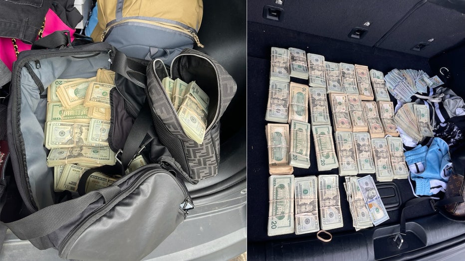 The Nashville Police Department released photos of the cash they say was recovered from an ATM robbery.