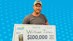 North Carolina farmer wins $100K lottery after he craved a steak