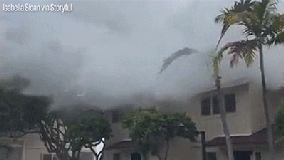 Watch: Colossal waves crash over 2-story condo in Hawaii as Hurricane Darby remnants pass