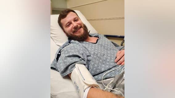 Georgia newlywed talks about the cancer symptoms he almost overlooked