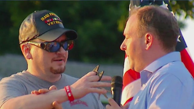 Man who attacked Rep. Lee Zeldin on stage remains jailed