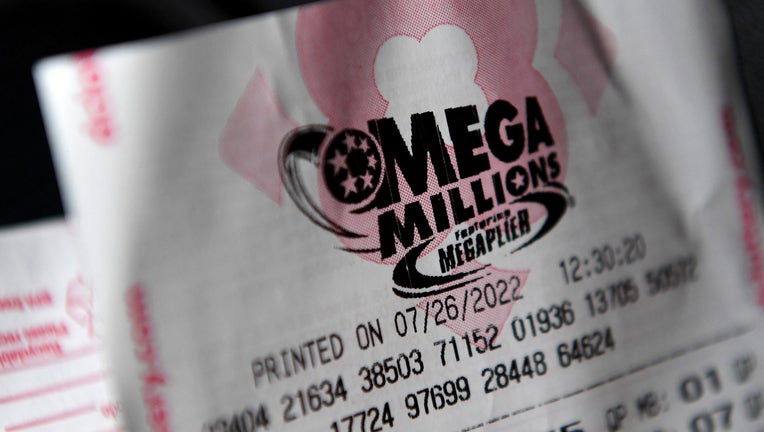 GETTY Mega Millions Ticket