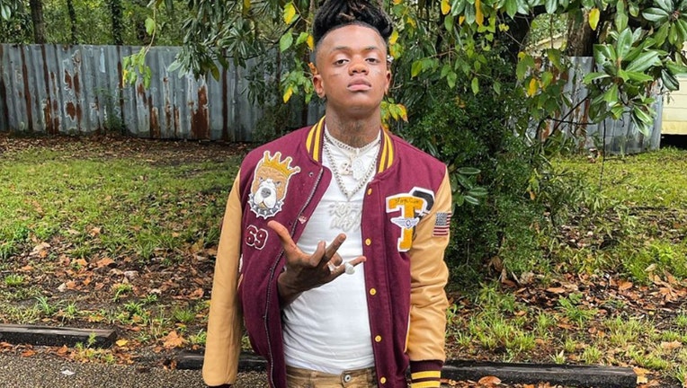 Rapper JayDaYoungan is seen in a photo from his Instagram page.