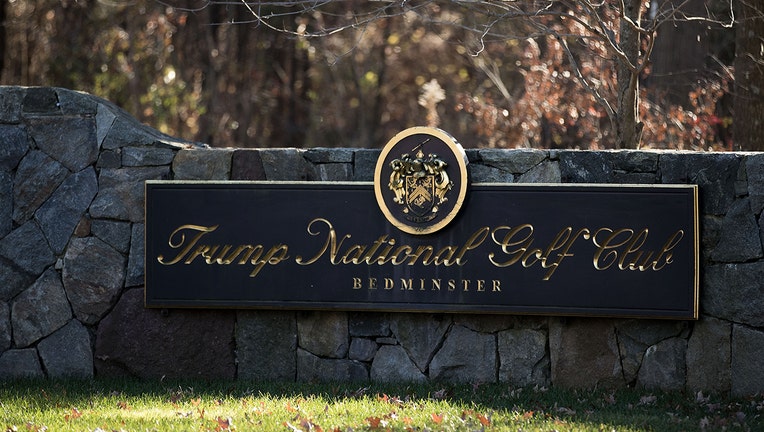 A view of the entrance to Trump National Golf Club. (Photo by Drew Angerer/Getty Images)