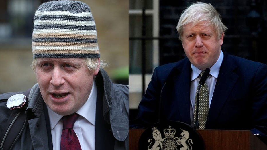 boris johnson side by side