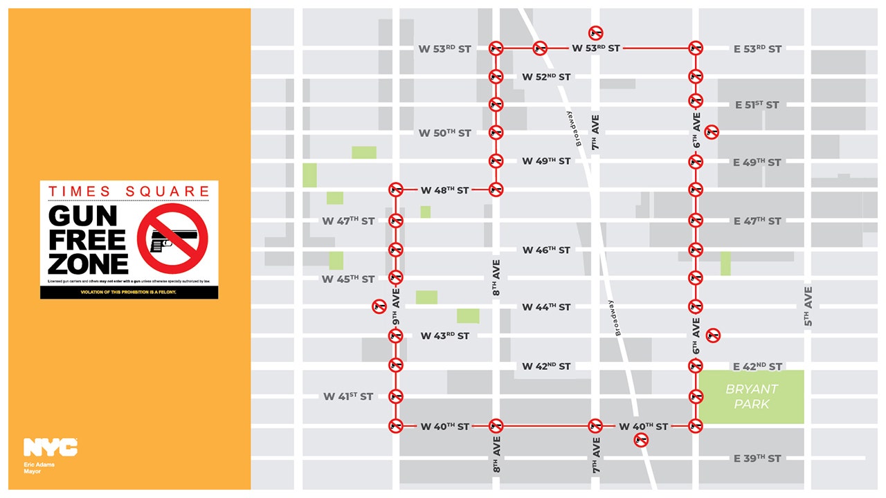 'Gun Free Zone' Judge declines to block New York's new gun rules FOX