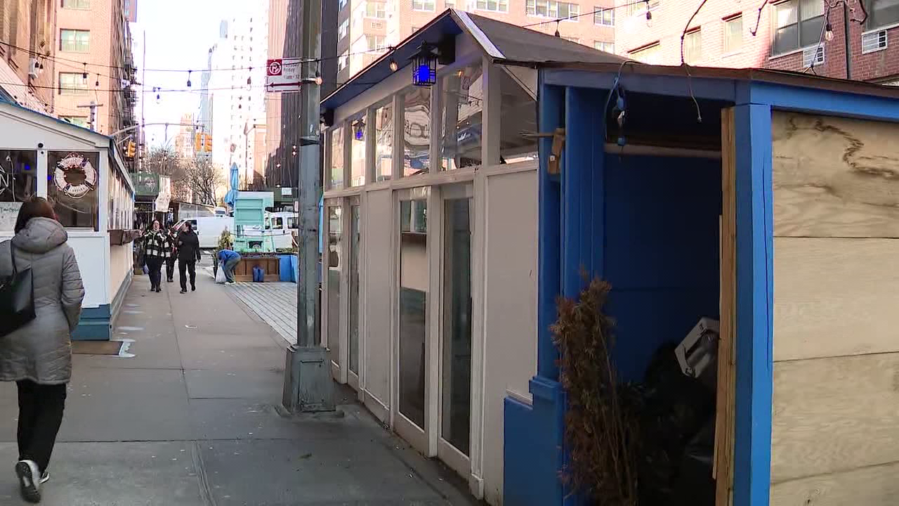 NYC Cracks Down On Unused Outdoor Dining Sheds | FOX 5 New York