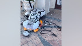 Vandals smash Gandhi statue in front of Queens Hindu temple