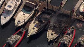 Fire destroys boats in Brooklyn marina