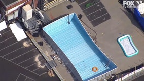 Huge illegal pool found on Brooklyn rooftop