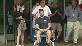FDNY firefighter badly injured fighting Staten Island fire released from hospital