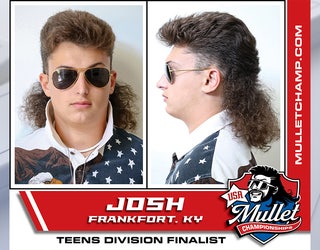 Swoyersville's own mullet competitor, 5, awaits live TV results