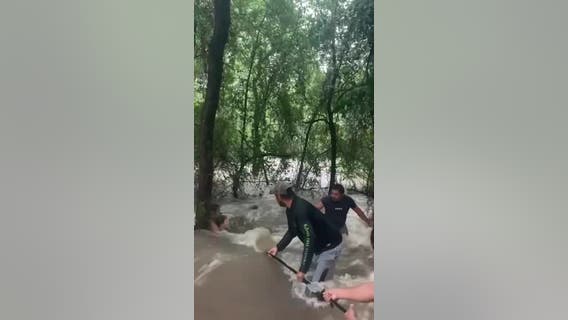 'It had to be God': Dallas school bus driver, bus monitor help save kids from floodwater