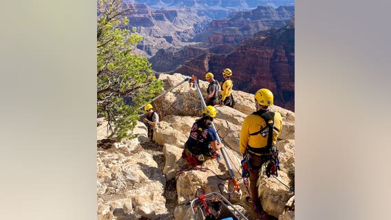 Man found dead in Grand Canyon after falling 200 feet from North Rim