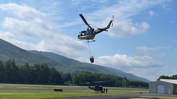 Wildfires growing in upstate New York