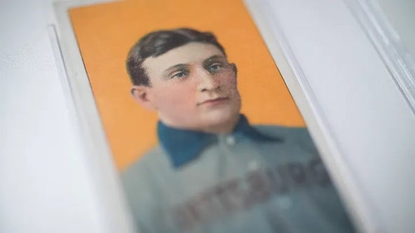 Rare Honus Wagner baseball card sells for record-breaking price