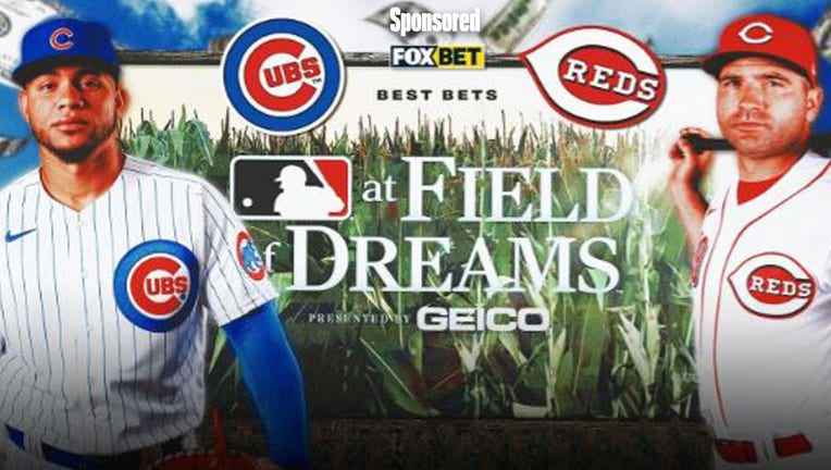 cubs and reds field of dreams jerseys