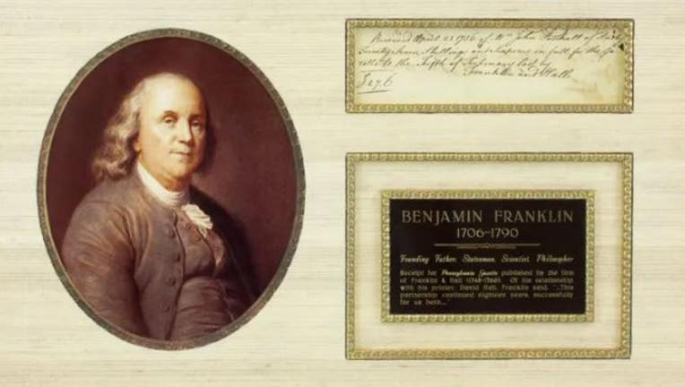 Sold at Auction: Framed Two Dollar Bill With Stamp