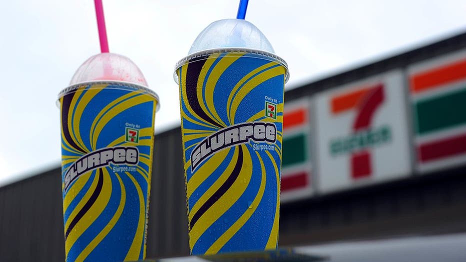 d8b1331a-An illustration of Two, 7-Eleven Slurpee