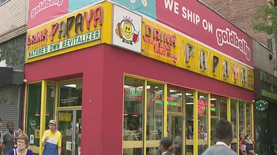 The Papaya King has been an institution for decades on the Upper East Side of Manhattan.