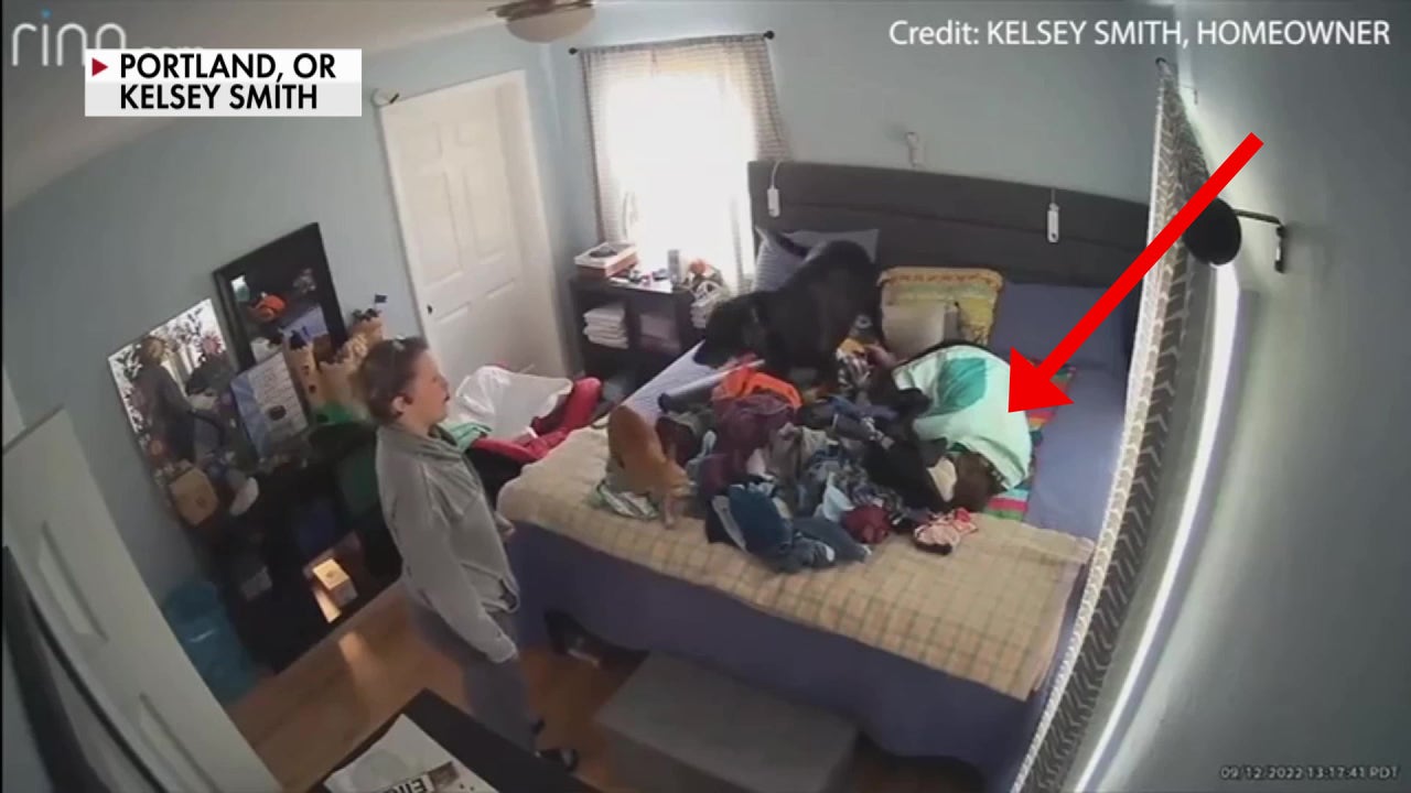 Watch: Oregon woman finds stranger asleep in son’s bedroom