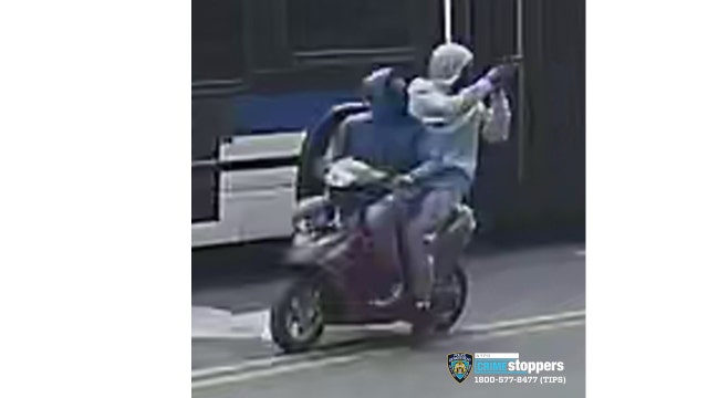 Moped-riding gunman shoots elderly bystander in the Bronx