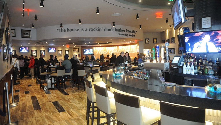 The inside of the Hard Rock Cafe at Yankee Stadium on April 2, 2009. (Photo by Brad Barket/Getty Images)