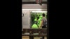 'Aliens' in neon bodysuits assault teens on NYC subway train