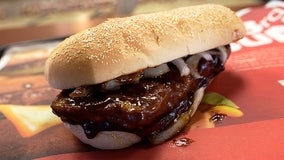 The McRib is coming back to McDonald’s, but for a 'farewell tour'