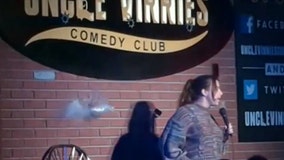 Comedian Ariel Elias chugs beer thrown at her during act in NJ club