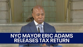 Eric Adams tax return released