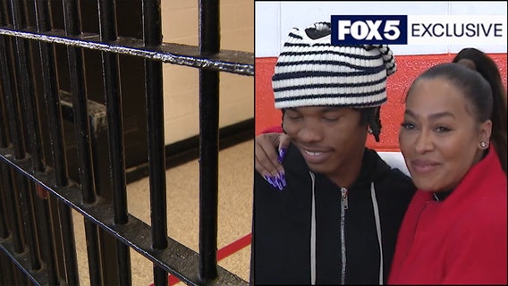 Lil Baby and La La speak to young men at Rikers Island