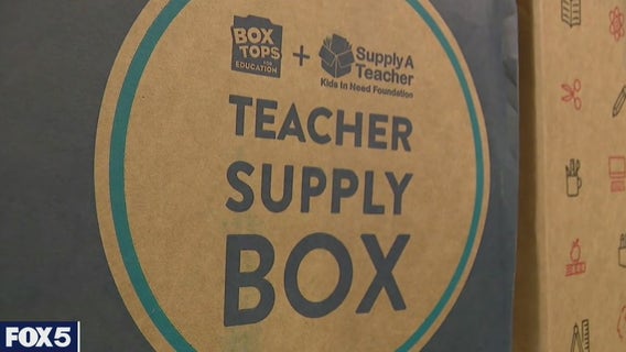 Fox For Students program donates classroom supplies to NYC school
