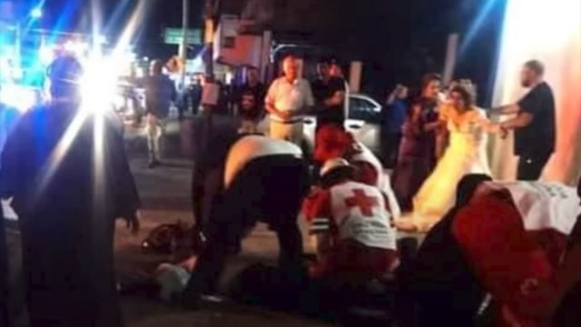 Groom gunned down in front of wife just moments after wedding in case of mistaken identity