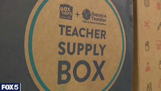Fox For Students program donates classroom supplies to NYC school