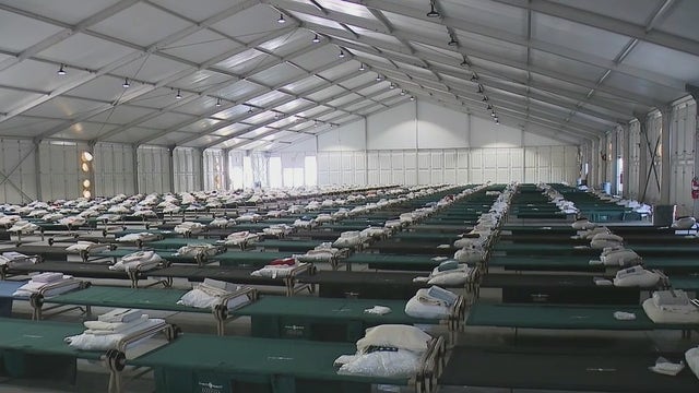 Mayor Adams to close Randall’s Island tent shelter for asylum seekers