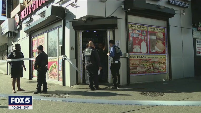 3 people were shot outside of a store in Jamaica, Queens on Sunday afternoon.