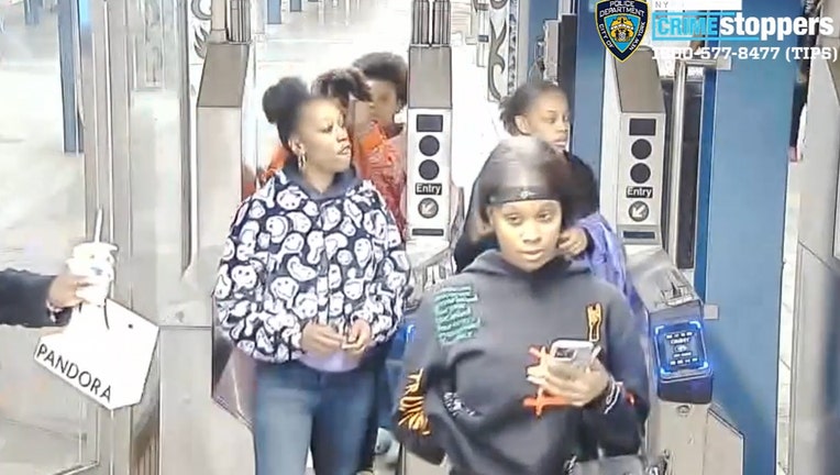 The NYPD is looking for 5 suspects in an attack and robbery of a girl in a NYC subway station.