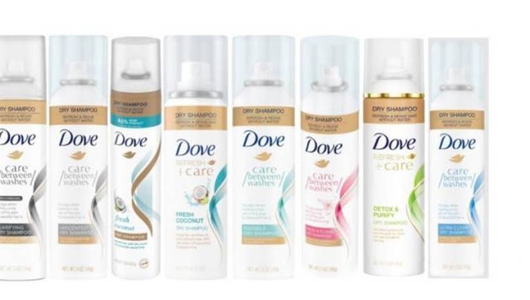 Dry shampoos recalled