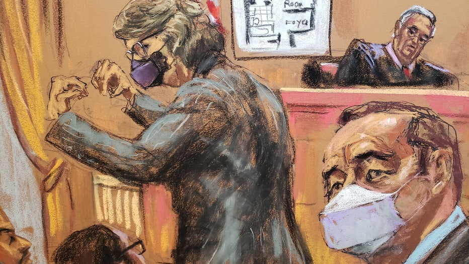 Kevin Spacey in court
