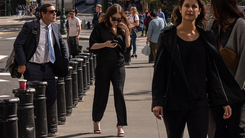 Fake German heiress Anna Sorokin arrives at Jacob K. Javits Federal Building on October 11, 2022 in New York. (Photo by YUKI IWAMURA/AFP via Getty Images)